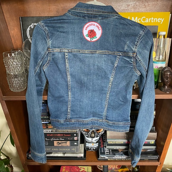 Aeropostale Jackets & Blazers - Grateful Dead Patch Aeropostale Jean Jacket size xs